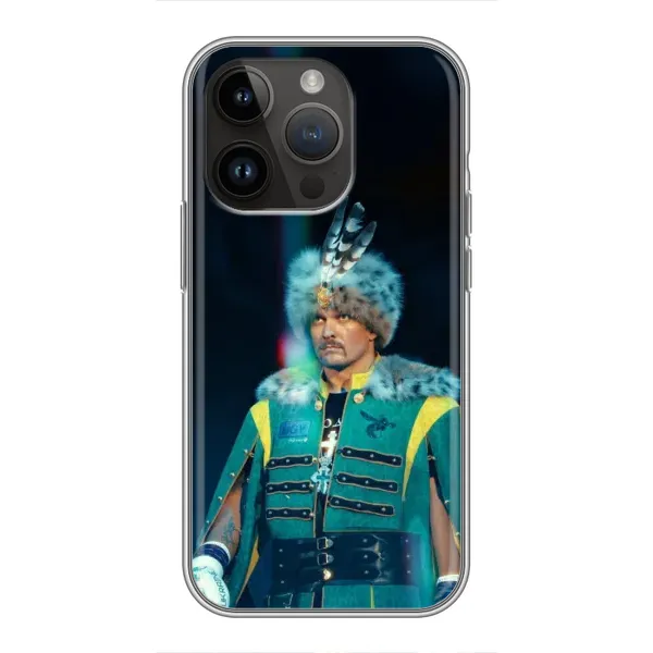 Чохол з принтом «Усик Гетьман» для iPhone 14 Pro Max