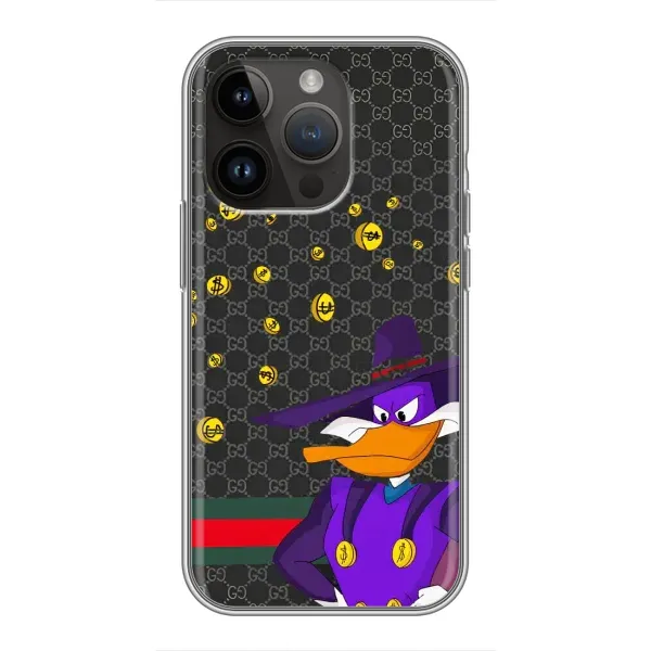 Чохол з принтом «Утка Гуччі» для iPhone 14 Pro Max Чохол з принтом «Утка Гуччі» для iPhone 14 Pro Max