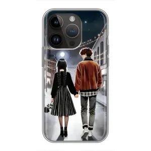 Чохол з дизайном Венздей 2 на iPhone 14 Pro Max (Венздей та Тайлер)