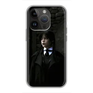 Чохол з дизайном Венздей 2 на iPhone 14 Pro Max (Темний стиль Венздей)