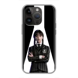 Чохли Венсдей на iPhone 14 Pro Max Уенсдей (AlphaPrint) (W-Wednesday)