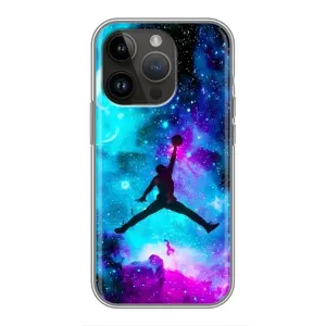Чехлы для iPhone 14 Pro Max - с картинкой JORDAN (AlphaPrint) (Яркий Джордан)