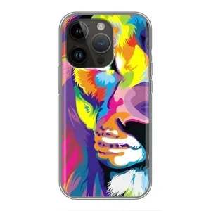 Чохол з принтом «Яскравий Лев» для iPhone 14 Pro Max