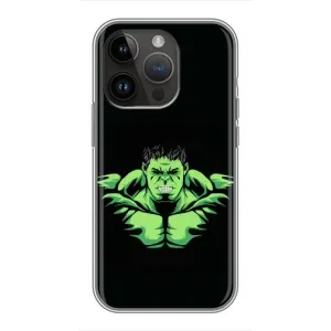 Чохол з принтом «Зелений Халк» для iPhone 14 Pro Max
