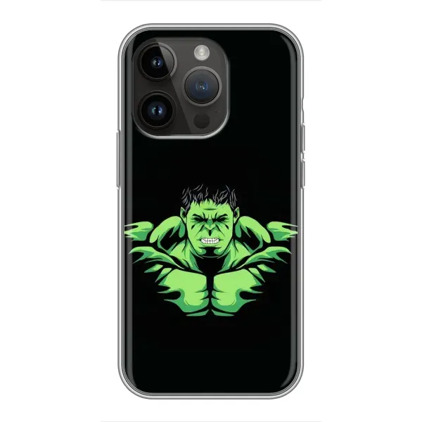 Чохол з принтом «Зелений Халк» для iPhone 14 Pro Max