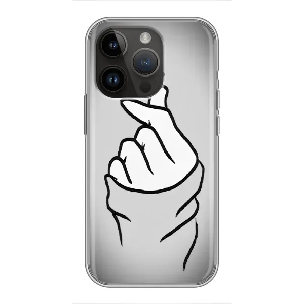 Чохол з принтом «Значок Love» для iPhone 14 Pro Max