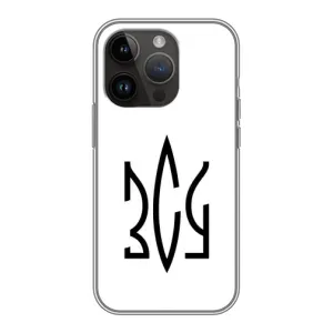 Чохли для iPhone 14 Pro Max Укр. Символіка (AlphaPrint) (ЗСУ герб)