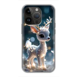 Чехол с принтом «Блестящий олененок» для iPhone 14 Pro