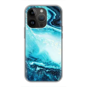Мраморный чехол на iPhone 14 Pro (VPrint)