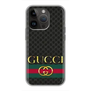 Чехол с принтом «Gucci оригинал» для iPhone 14 Pro