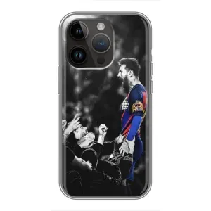 Чехлы Месси для iPhone 14 Pro (AlphaPrint)