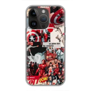 Чехол с принтом «Марвел Комикс» для iPhone 14 Pro