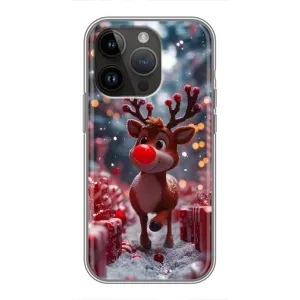 Чехол с принтом «Олень среди подарков» для iPhone 14 Pro