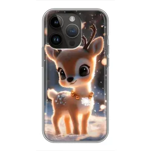 Чехол с принтом «Олененок» для iPhone 14 Pro