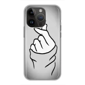 Чехол с принтом «Значок Love» для iPhone 14 Pro