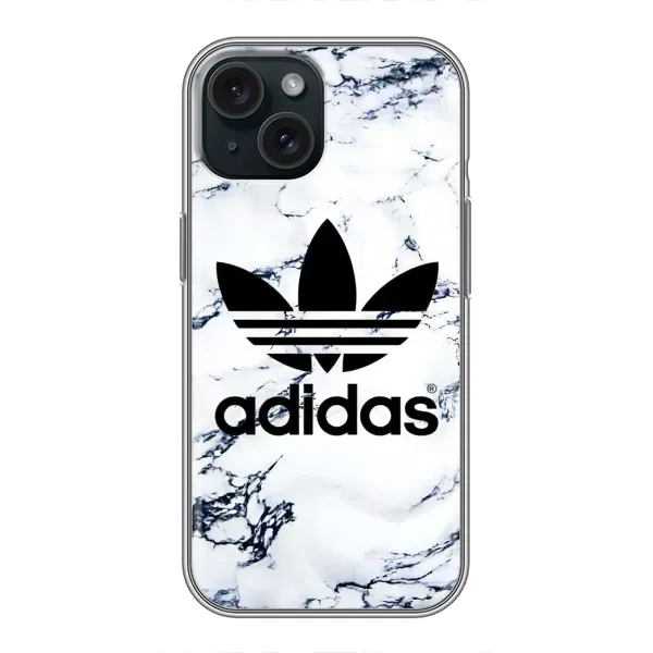 Чехол с принтом «Адидас на мраморе» для iPhone 14