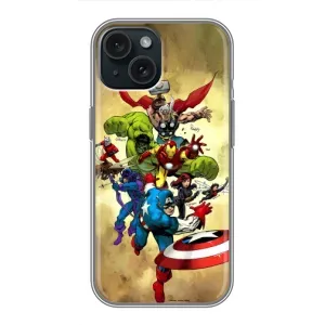 Чехол с принтом «Герои Марвел» для iPhone 14