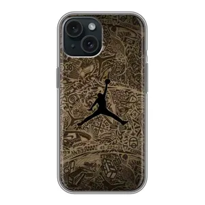Чехлы для iPhone 14 - с картинкой JORDAN (AlphaPrint) (Logo Jordan)