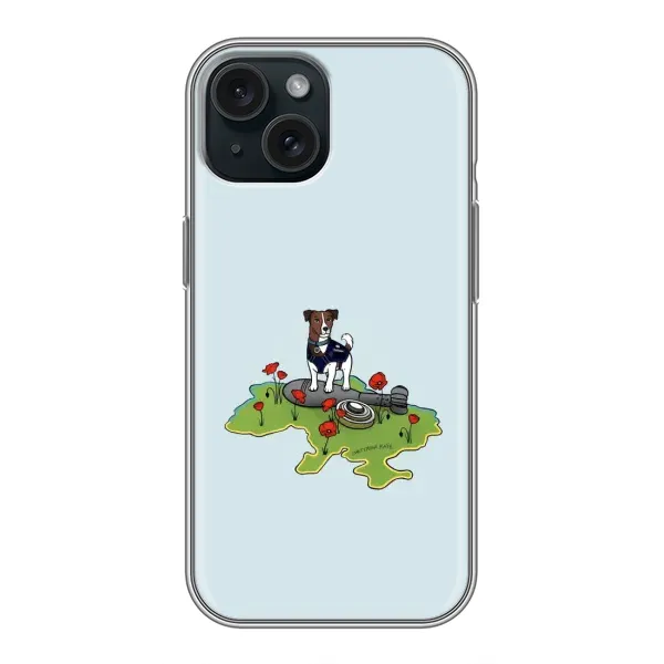 Чехол с принтом «Сапер Пес» для iPhone 14 Чехол с принтом «Сапер Пес» для iPhone 14