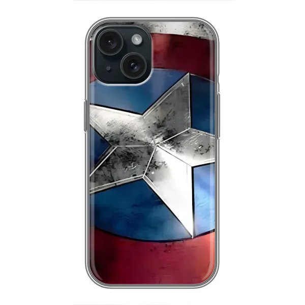 Чехол с принтом «Щит Капитана Америки» для iPhone 14 Чехол с принтом «Щит Капитана Америки» для iPhone 14