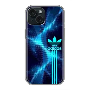 Чехол с принтом «Синий Адидас» для iPhone 14