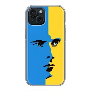 Украинские Чехлы для iPhone 14 с картинкой УПА (AlphaPrint) (Степан Бандера)