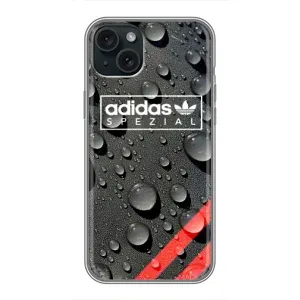 Чехол с принтом «Адидас принт» для iPhone 15 Plus