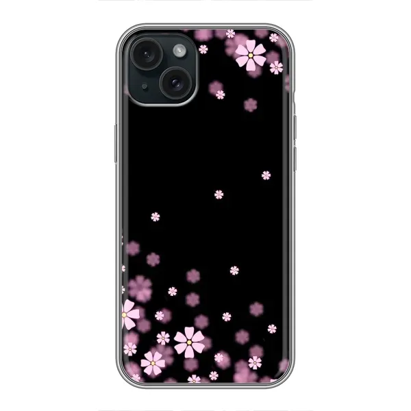 Чехол с принтом «Цветочки маленькие» для iPhone 15 Plus Чехол с принтом «Цветочки маленькие» для iPhone 15 Plus