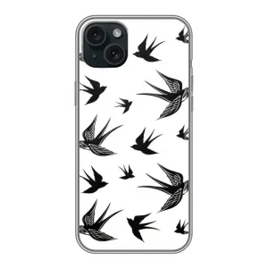 Чехол с птицами на iPhone 15 Plus (VPrint)