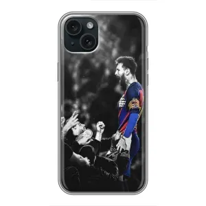 Чехлы Месси для iPhone 15 Plus (AlphaPrint)