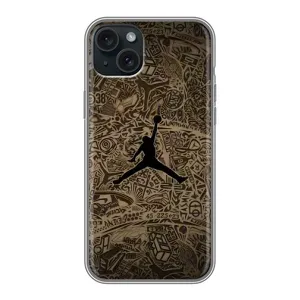 Чехлы для iPhone 15 Plus - с картинкой JORDAN (AlphaPrint)