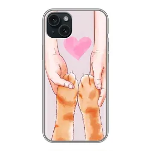 Чехол на Айфон 15 Плюс с Котами (VPrint)