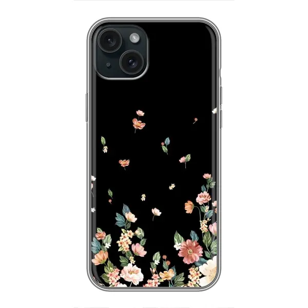 Чехол с принтом «Маленькие цветы» для iPhone 15 Plus Чехол с принтом «Маленькие цветы» для iPhone 15 Plus