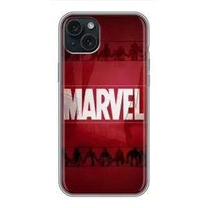 Чехол с принтом «MARVEL» для iPhone 15 Plus