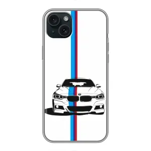 Чохол з принтом «Машина БМВ» для iPhone 15 Plus