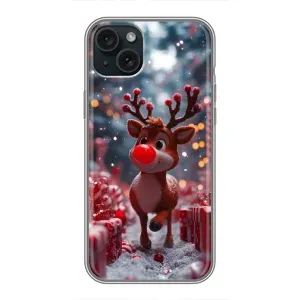 Чохол з принтом «Олень серед подарунків» для iPhone 15 Plus