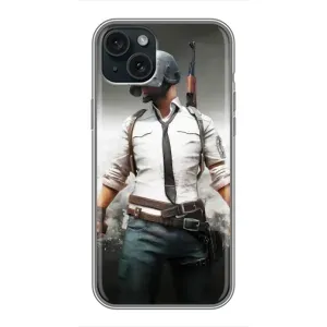 Чехол PUBG для Айфон 15 Плюс (AlphaPrint)