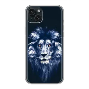 Чехол со Львом для iPhone 15 Plus (VPrint)