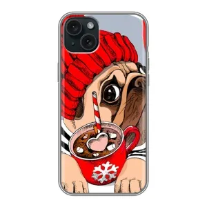 Чехлы с собаками для iPhone 15 Plus (VPrint)