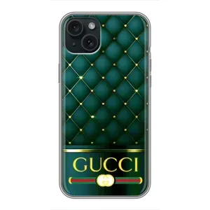 Чехол с принтом «Текстура Гуччи» для iPhone 15 Plus
