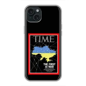 Українські, патріотичні Чохли для Apple 15 Плюс (TIME Ukraine)