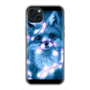 Чехлы с картинкой Лисички для iPhone 15 Plus (VPrint)