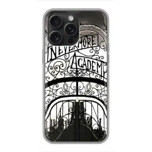 Чохол з дизайном Венздей 2 на iPhone 15 Pro Max (Ворота Академії Невермор)
