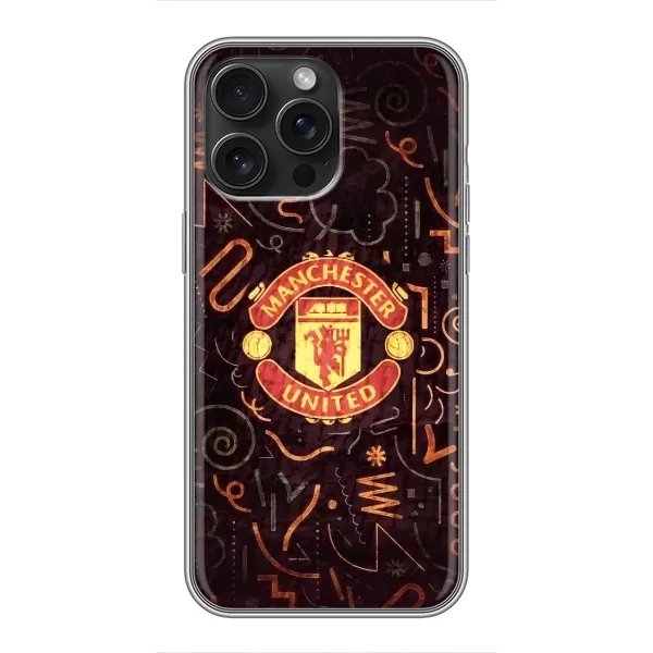 Чехол с принтом «эмблема МЮ» для iPhone 15 Pro Max Чехол с принтом «эмблема МЮ» для iPhone 15 Pro Max
