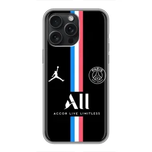 Чохли PSG для iPhone 15 Pro Max (AlphaPrint) (футболка ПСЖ)
