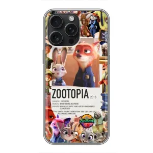 Чохол Зоотрополіс на iPhone 15 Pro Max (Постер Зоотрополіс)