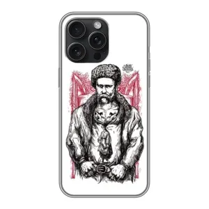 Чехлы для iPhone 15 Pro Max с принтом Тараса Шевченко (AlphaPrint) (Козак Шевченко)