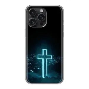 Чехол для iPhone 15 Pro Max (AlphaPrint) - (Христианские)