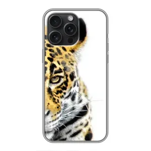 Чохли з картинкою животних iPhone 15 Pro Max (Леопард)