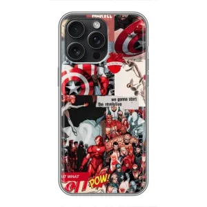 Чехол с принтом «Марвел Комикс» для iPhone 15 Pro Max